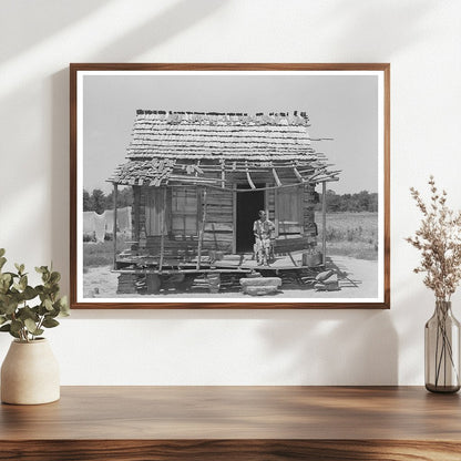 Vintage Home of Agricultural Laborers Vian Oklahoma 1939