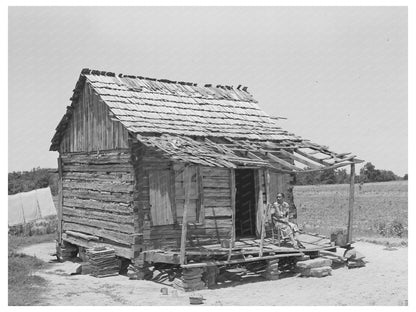 Agricultural Day Laborers Home Vian Oklahoma June 1939