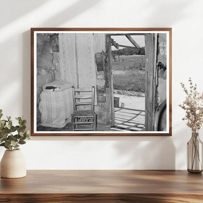 Vintage 1939 Photo of Day Laborers Home in Oklahoma
