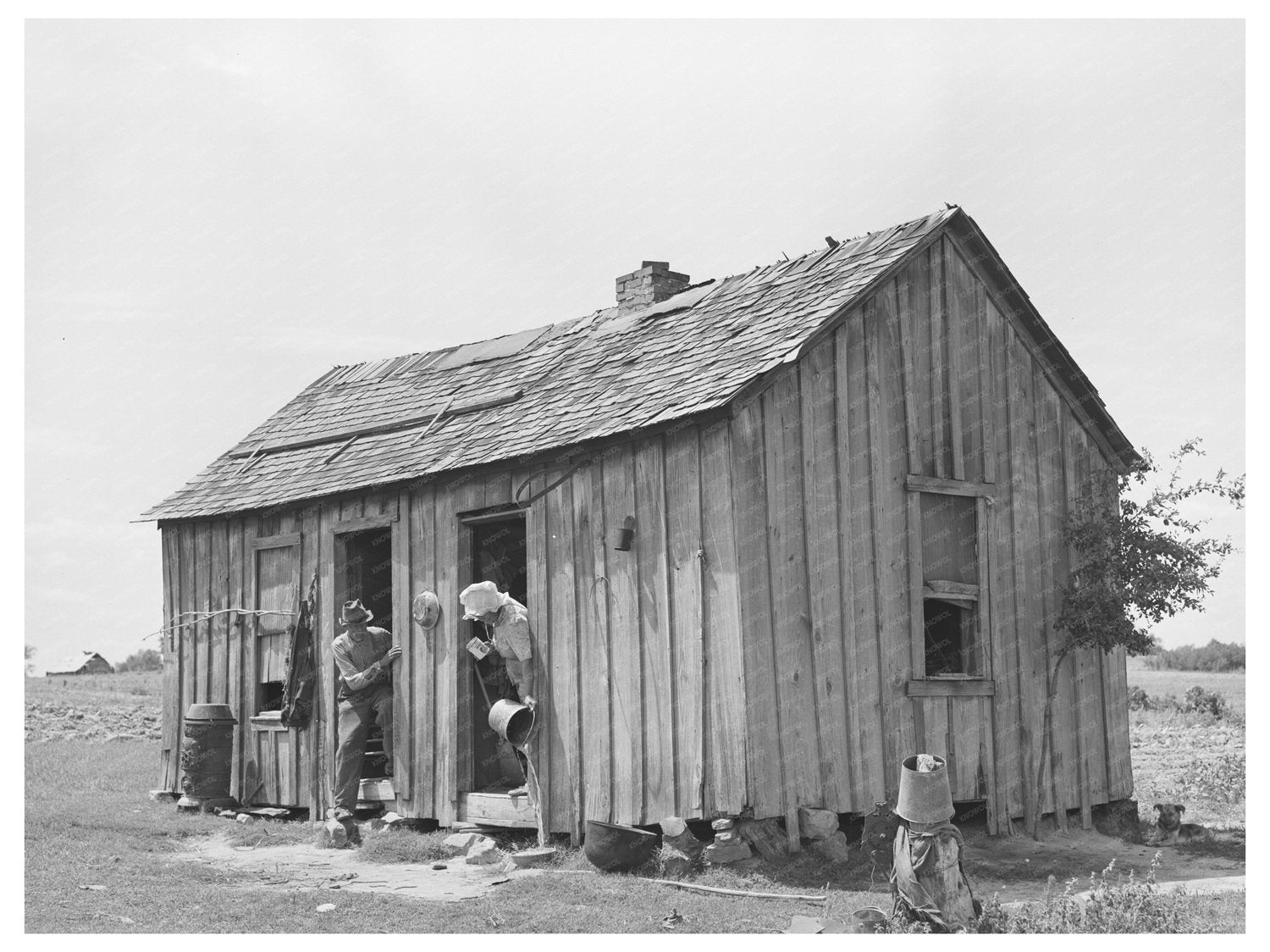 Home of Agricultural Day Laborer Wagoner County 1939