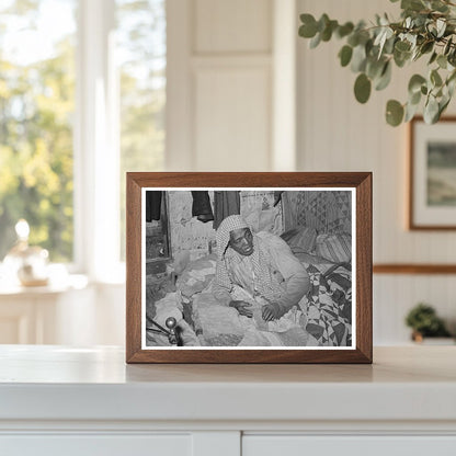 Elderly Woman with Rheumatism in Bed Oklahoma 1939