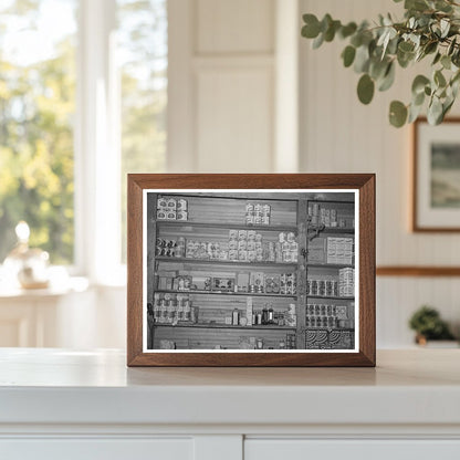Grocery Store in Vian Oklahoma June 1939 Vintage Image