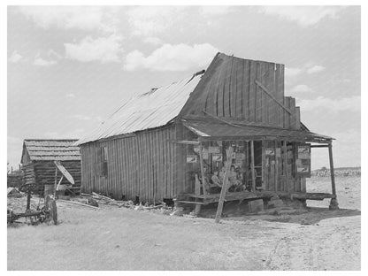 Grocery Store in Arkansas River Bottoms Vian Oklahoma 1939