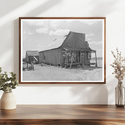 Grocery Store in Arkansas River Bottoms Vian Oklahoma 1939