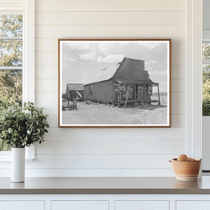 Grocery Store in Arkansas River Bottoms Vian Oklahoma 1939
