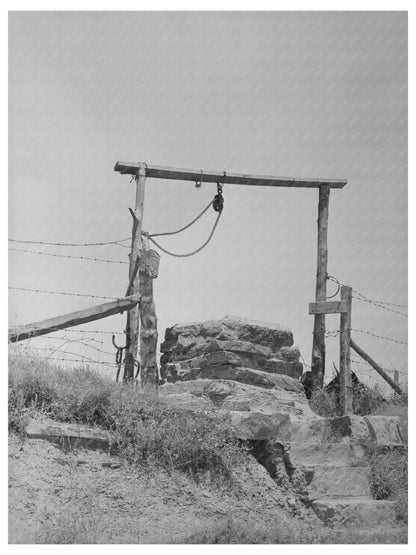 Tenant Farmer Well in Sallisaw Oklahoma June 1939