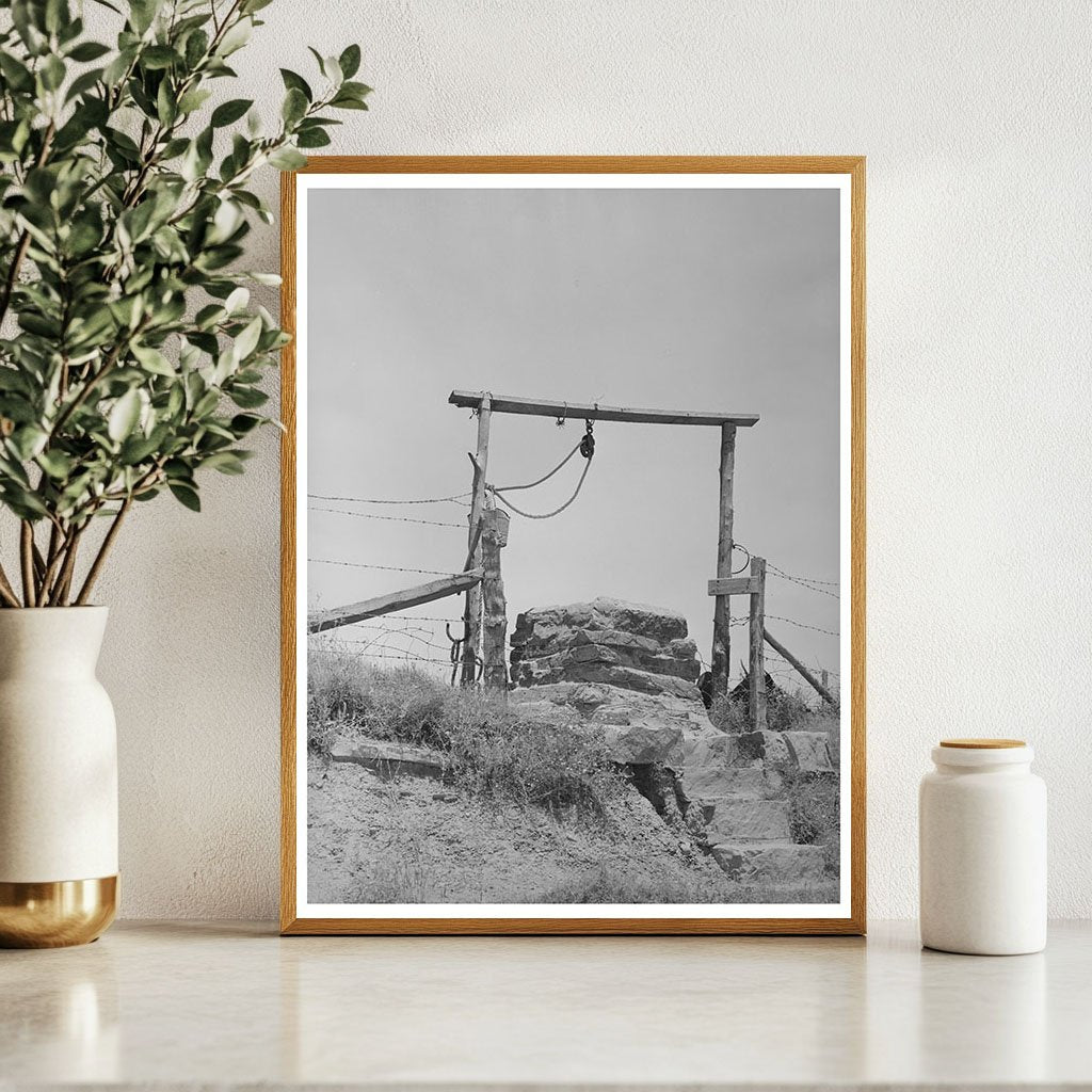 Tenant Farmer Well in Sallisaw Oklahoma June 1939