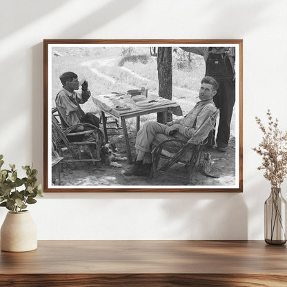 Farmers Lunch at Agricultural Camp Sallisaw Oklahoma 1939