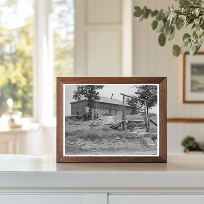 Tenant Farmer Home and Well Sallisaw Oklahoma 1939