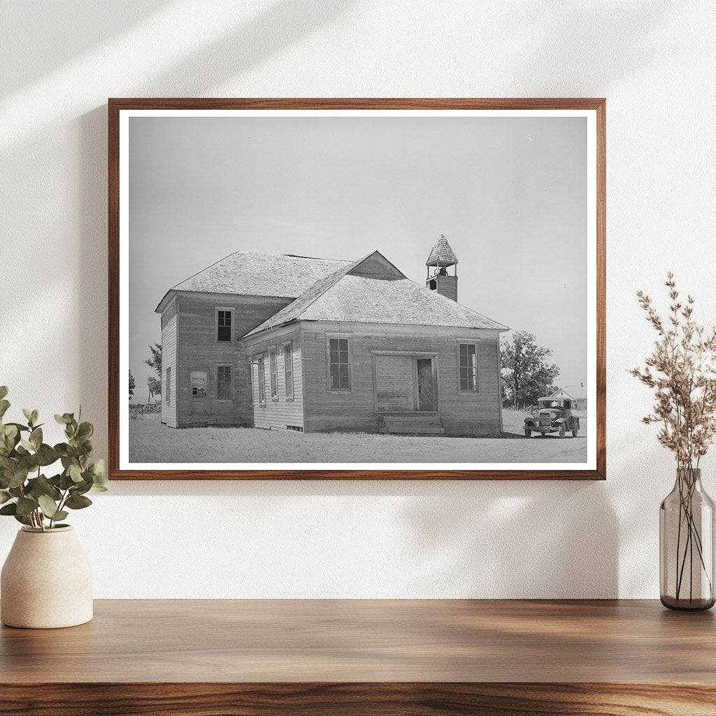 Old Schoolhouse in Akins Oklahoma June 1939