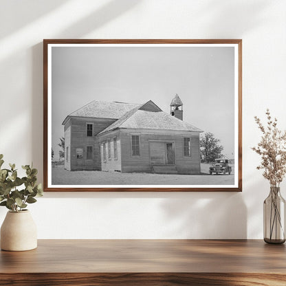 Old Schoolhouse in Akins Oklahoma June 1939