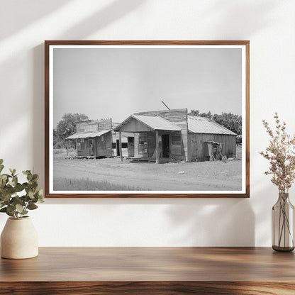 Vintage Store Living Quarters Akins Oklahoma 1939