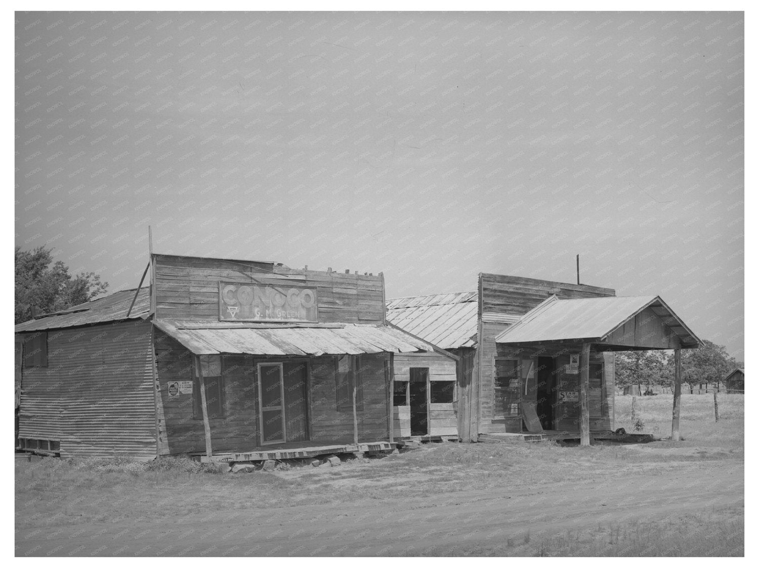 Vintage Store in Akins Oklahoma 1939 Repurposed Living Quarters