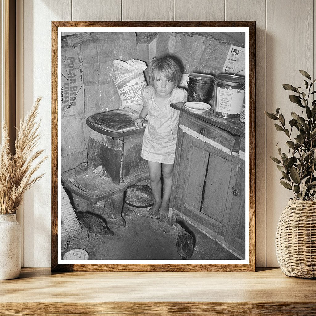 Vintage Kitchen in Tent Home Sequoyah County 1939