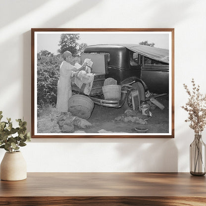 Migrant Family Belongings in Oklahoma June 1939