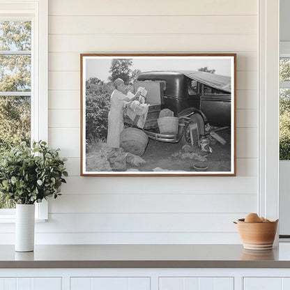 Migrant Family Belongings in Oklahoma June 1939