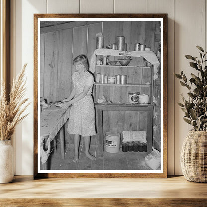 1939 Kitchen of Agricultural Day Laborer in Oklahoma