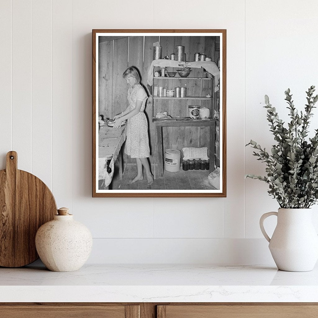 1939 Kitchen of Agricultural Laborer in Sequoyah County