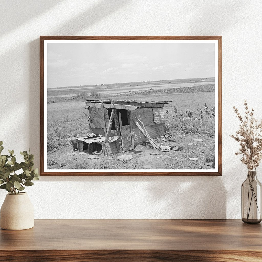 Abandoned Farm in Muskogee County Oklahoma 1939