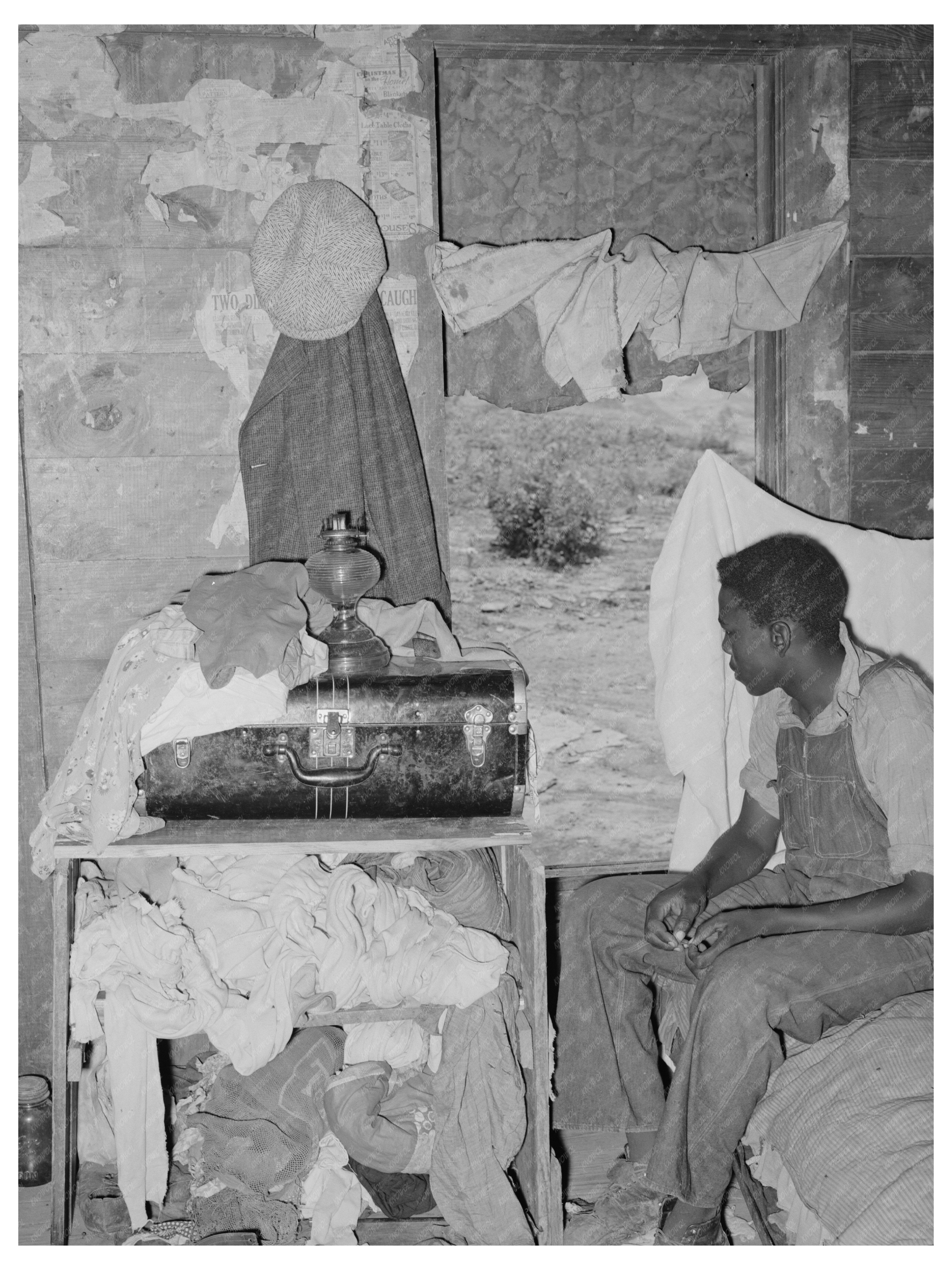 Tenant Farmer Home in Muskogee County Oklahoma 1939