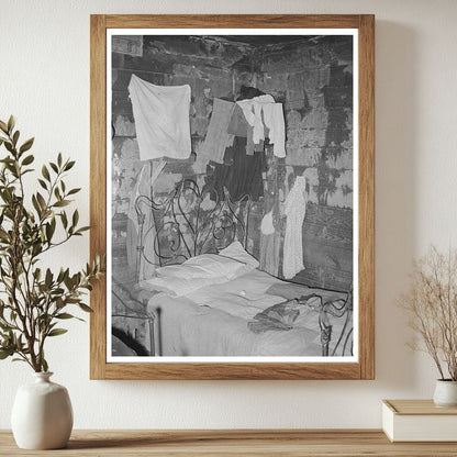 Tenant Farmer Bedroom Muskogee County Oklahoma 1939