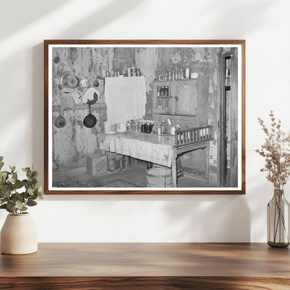 1939 Kitchen of Agricultural Laborer in Muskogee County