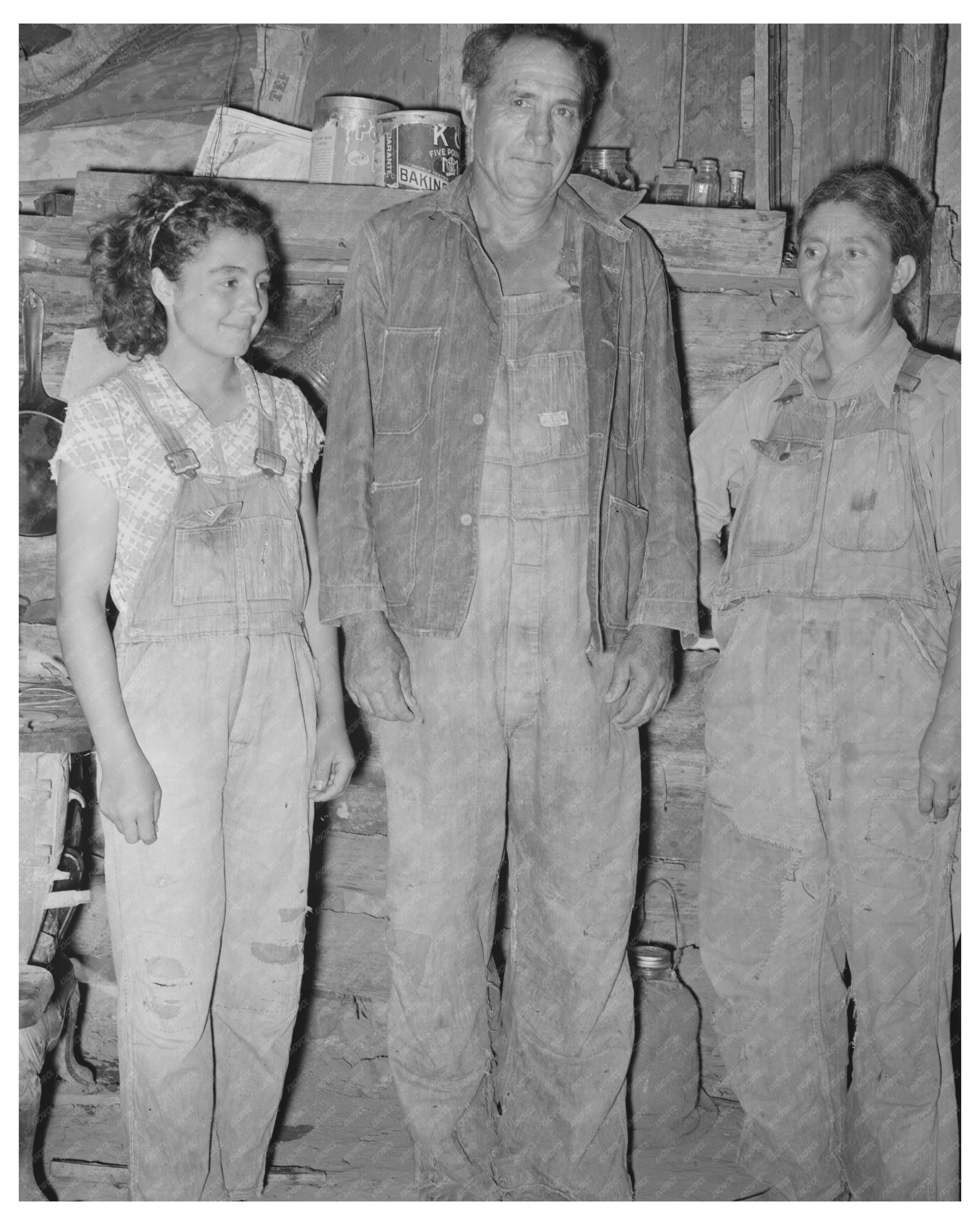 Indian Agricultural Workers in McIntosh County Oklahoma 1939
