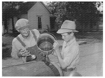 Family Farewell in Muskogee Oklahoma July 1939