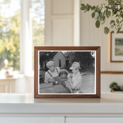 Family Farewell in Muskogee Oklahoma July 1939