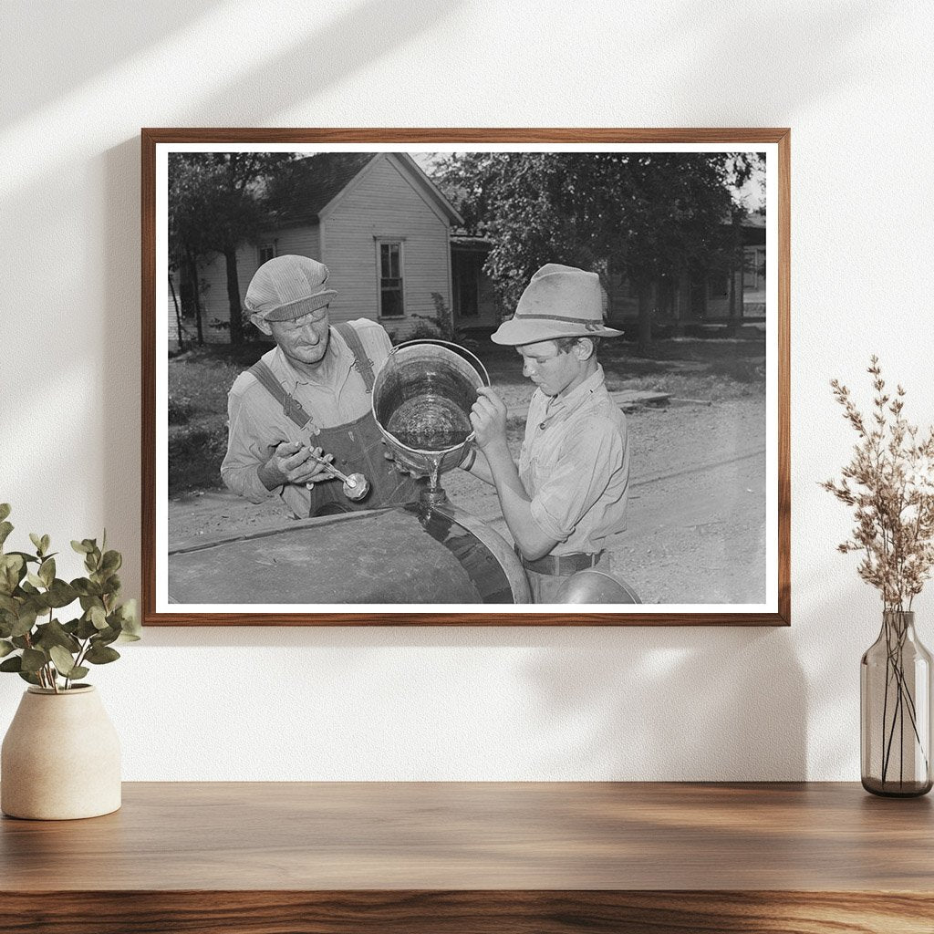 Family Farewell in Muskogee Oklahoma July 1939