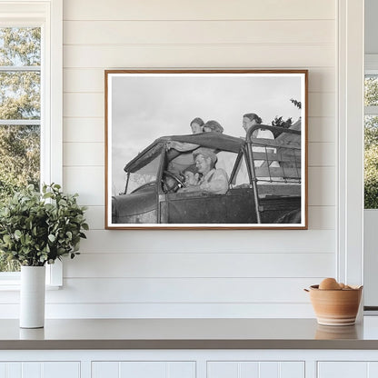 Migrant Family Traveling to California July 1939