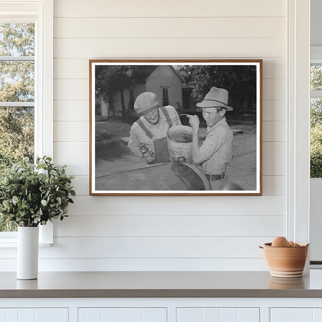 Muskogee Family Prepares for Departure July 1939