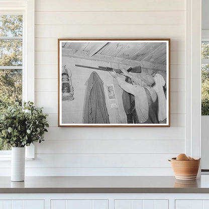 Elmer Thomas Family Moving Rifle Muskogee Oklahoma 1939