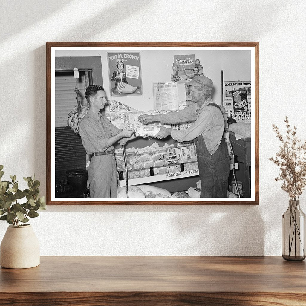 Elmer Thomas Family Bread Purchase July 1939 Henryetta OK