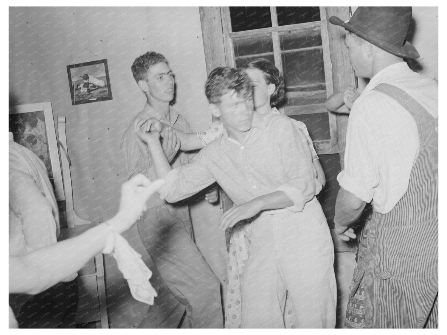 Square Dance in McAlester Oklahoma July 1939