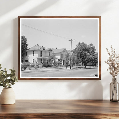 Muskogee Oklahoma Houses July 1939 Historical Photo