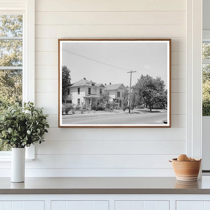 Muskogee Oklahoma Houses July 1939 Historical Photo