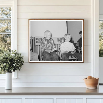 Boys Campfire Gathering El Porvenir New Mexico July 1939