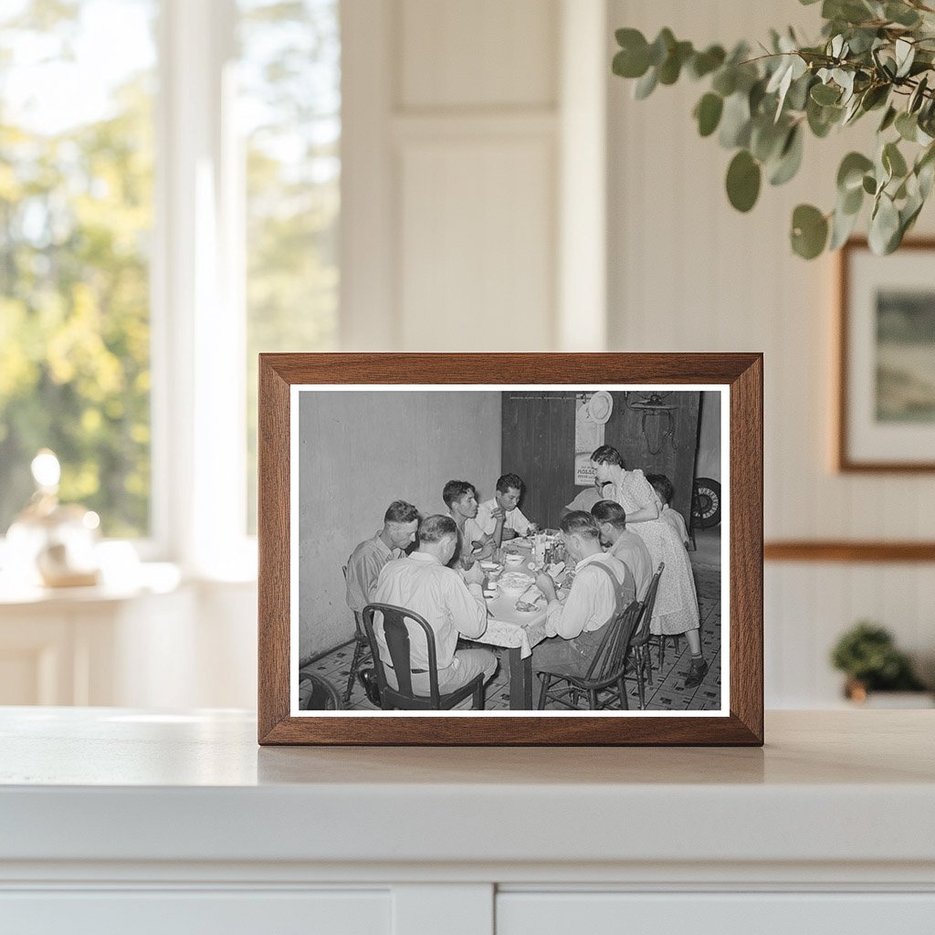 Muskogee Oklahoma Family Dinner for Fifteen Cents 1939