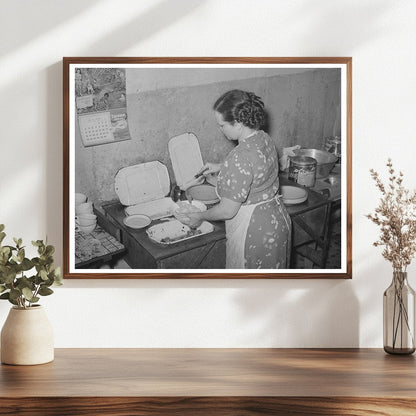 Muskogee Restaurant Scene July 1939 Vintage Image