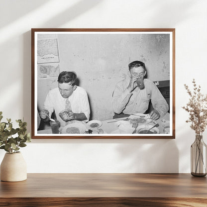 Vintage Dining in Muskogee Oklahoma July 1939