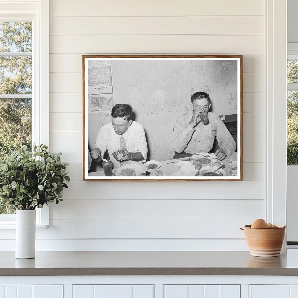 Vintage Dining in Muskogee Oklahoma July 1939