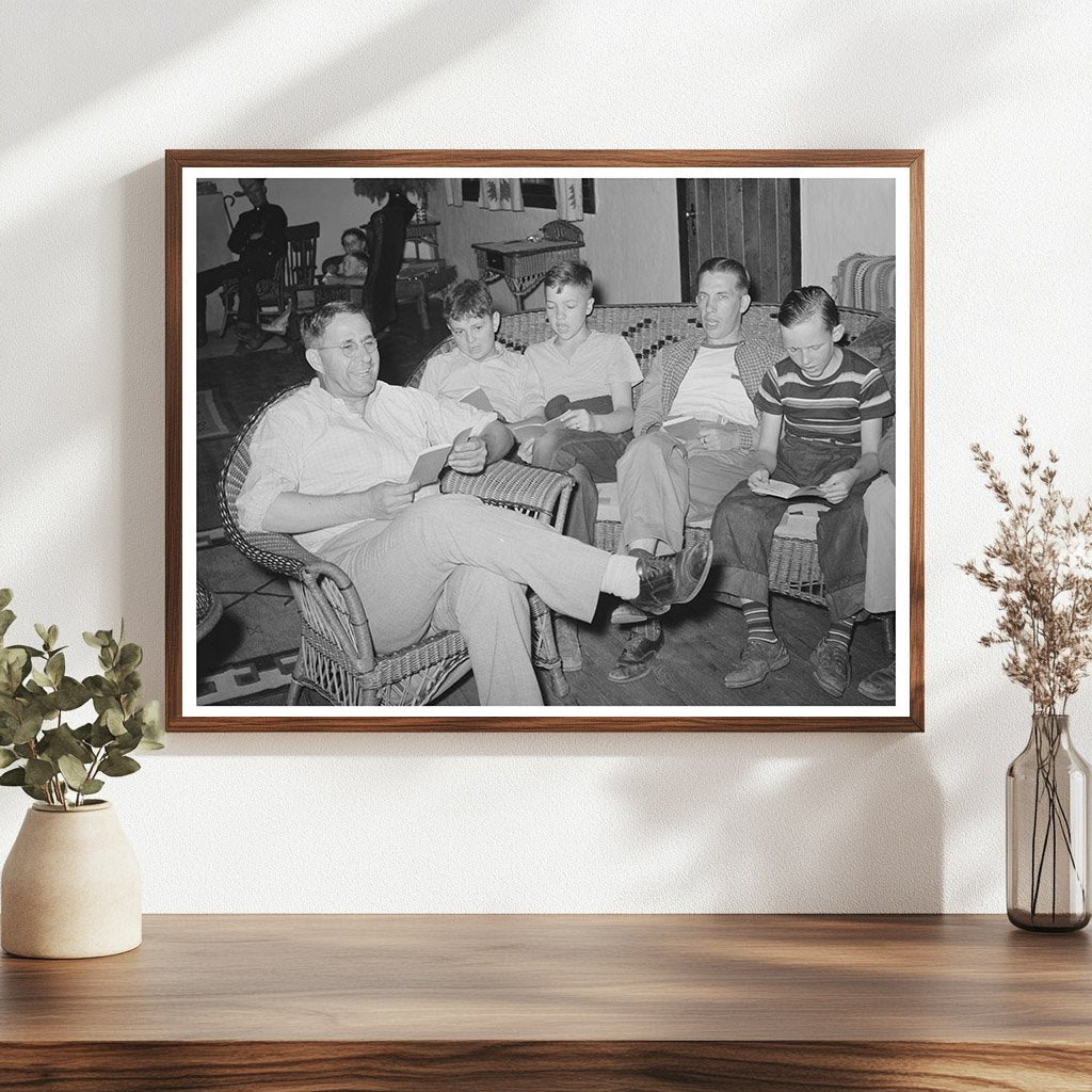Boys Camp in El Porvenir New Mexico July 1939