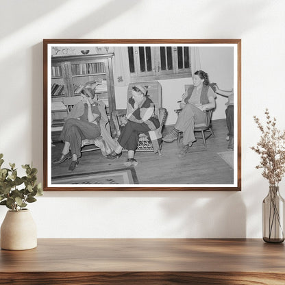 Women Listening to Camp Singers El Porvenir New Mexico 1939