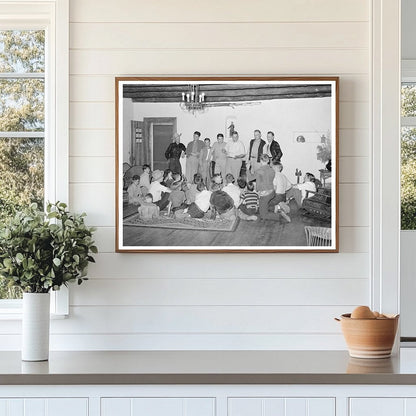 Boys Summer Camp in El Porvenir New Mexico July 1939