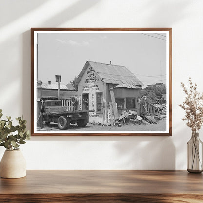 Muskogee Oklahoma Automobile Salvage Business July 1939