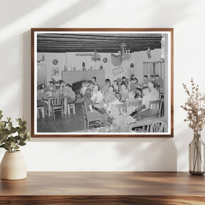 Boys Breakfast at Summer Camp El Porvenir 1939