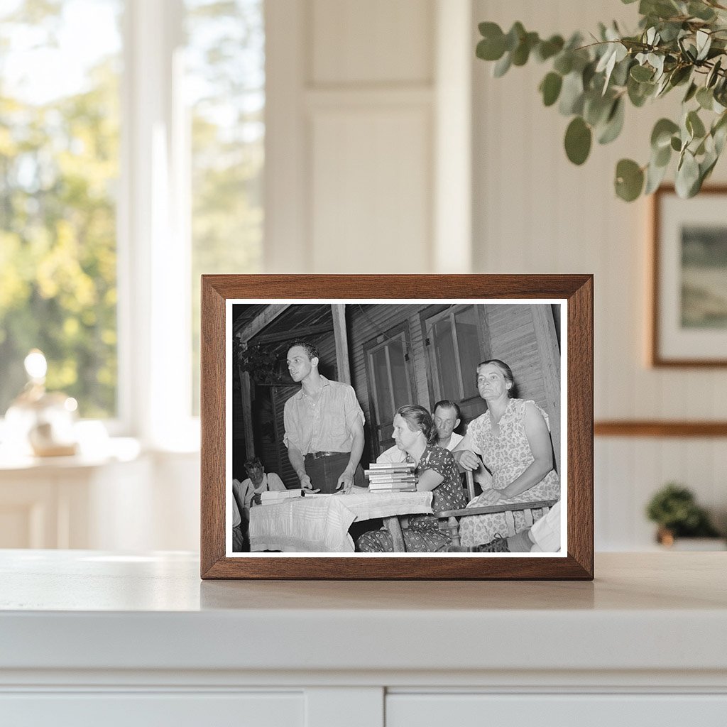 Workers Alliance Organizer in Muskogee Oklahoma July 1939