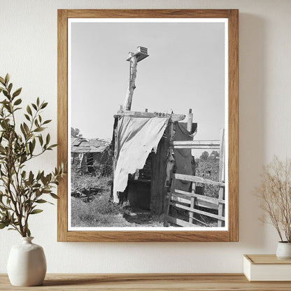 Mays Avenue Camp Family Privy Oklahoma City July 1939