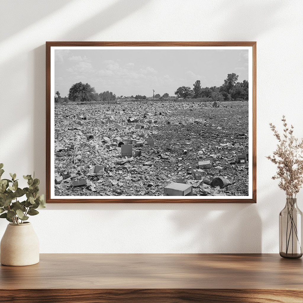 Oklahoma City Dump Vintage Photo July 1939